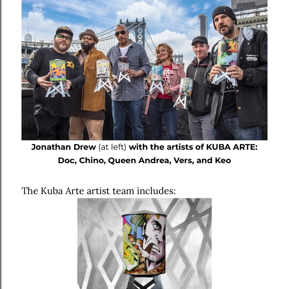 Graffiti-Style Metal CIGAR HUMIDOR with Colorful Street Art - Picture 6 of 9
